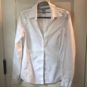Brooks brothers no-iron white long sleeve